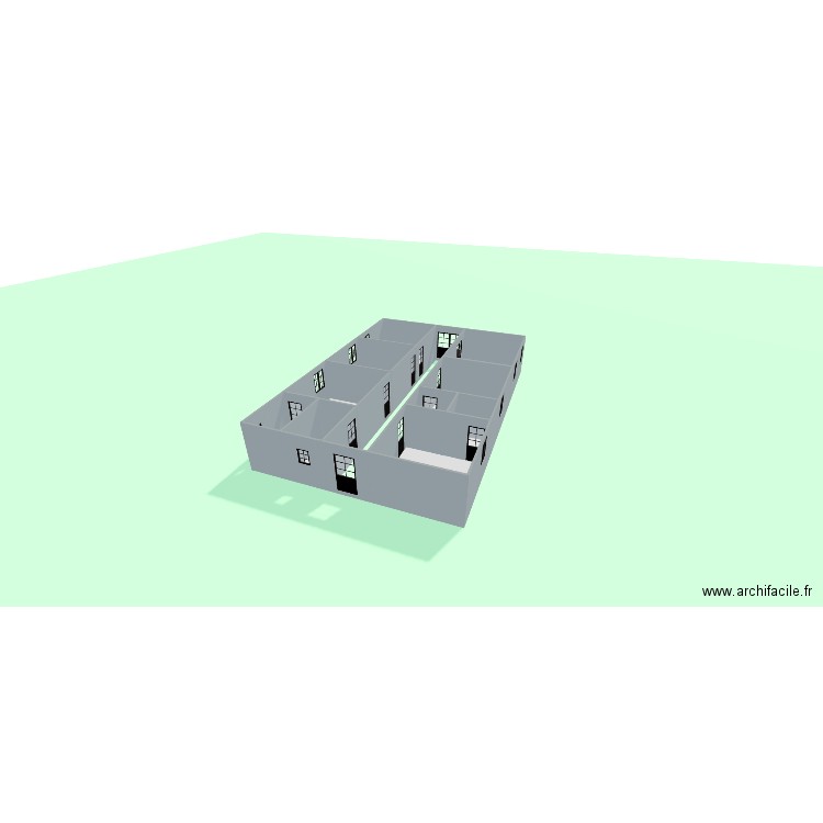 LAYE MAOUNDE1. Plan de 10 pièces et 119 m2