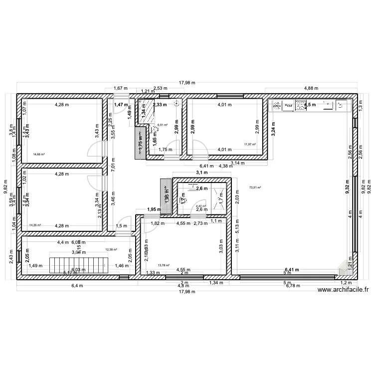 Lukavica plan final v5. Plan de 8 et 151 m² Lukavica plan final v5. Plan de 8 et 151 m²