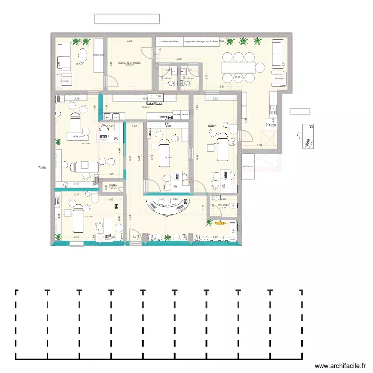 bigcab V2 bis. Plan de 