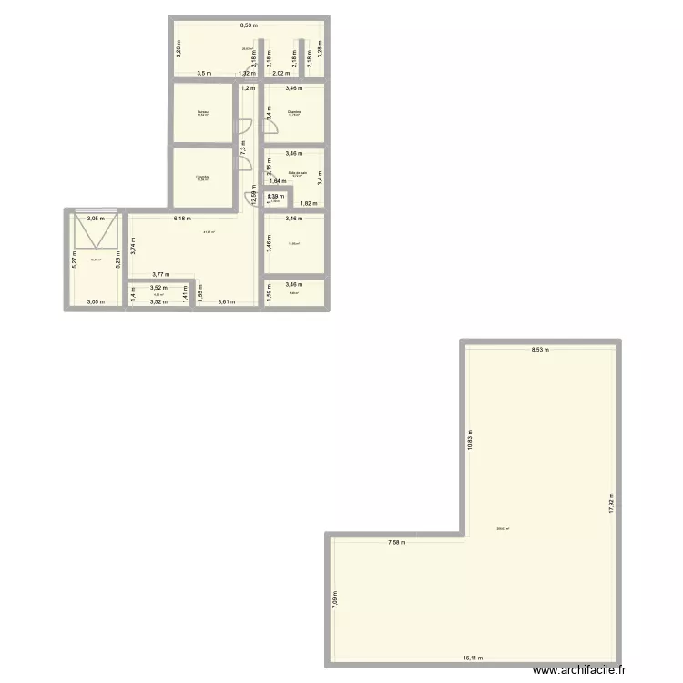 maison 1. Plan de maison 1. Plan de
