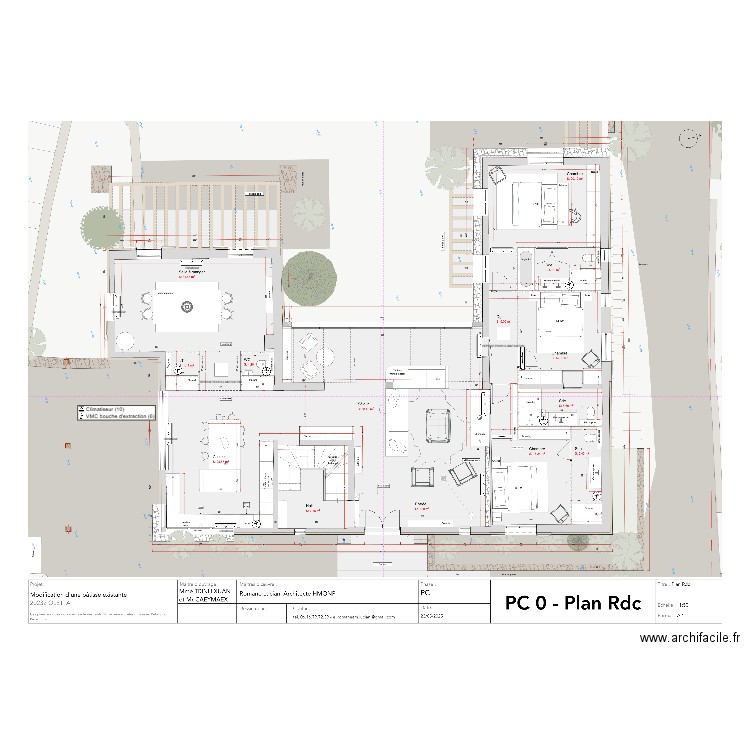 Plan Clim r0. Plan de 0 pièce et 0 m2
