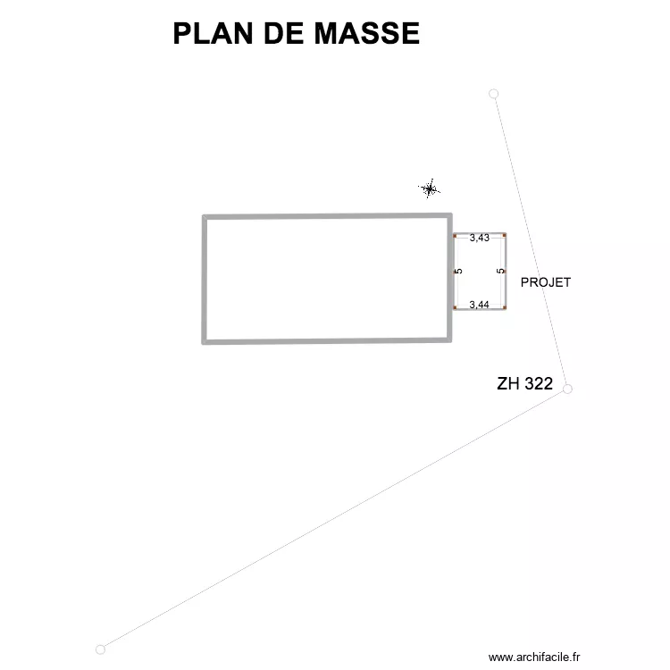 PREAU BICYCLETTE. Plan de 2  et 145 m²