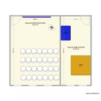 Salle r&eacute;union / simu infras d&eacute;finitives