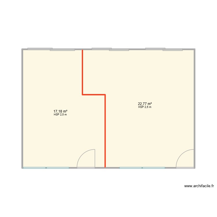 Salle de Stocks. Plan de 0 pièce et 0 m2
