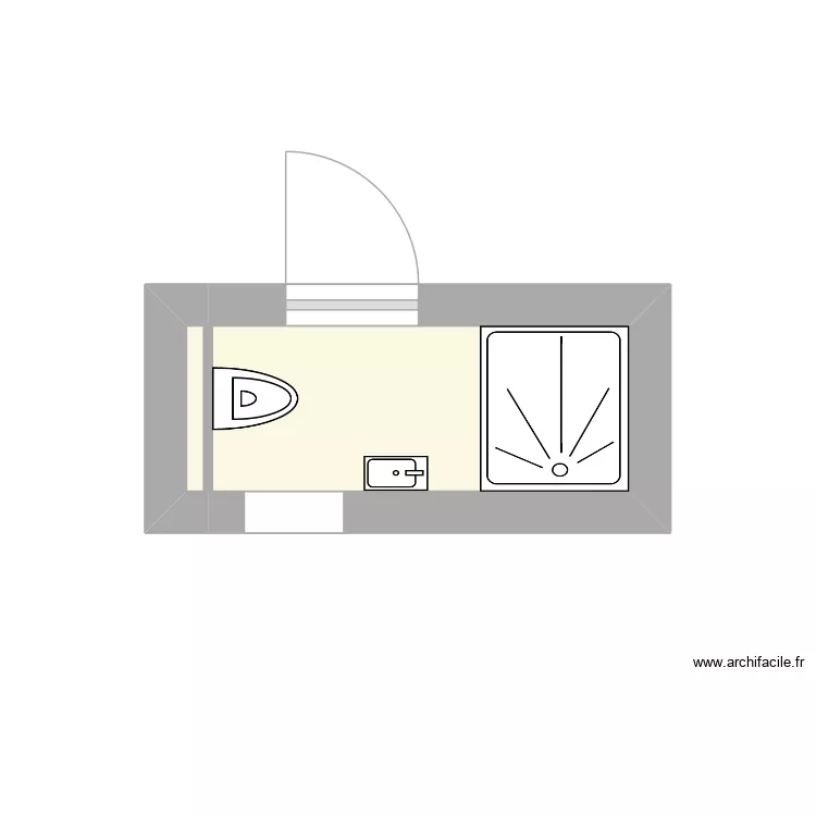 Laurence 1. Plan de 2  et 3 m²