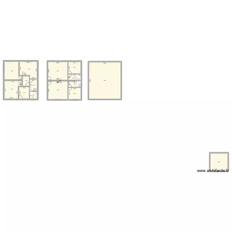 Projet Laize Clinchamps. Plan de 15 pièces et 278 m²