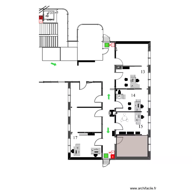 PLAN BUREAUX 2. Plan de 