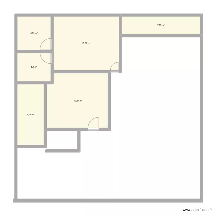maison ABJ. Plan de 6 pièces et 67 m² maison ABJ. Plan de 6 pièces et 67 m²