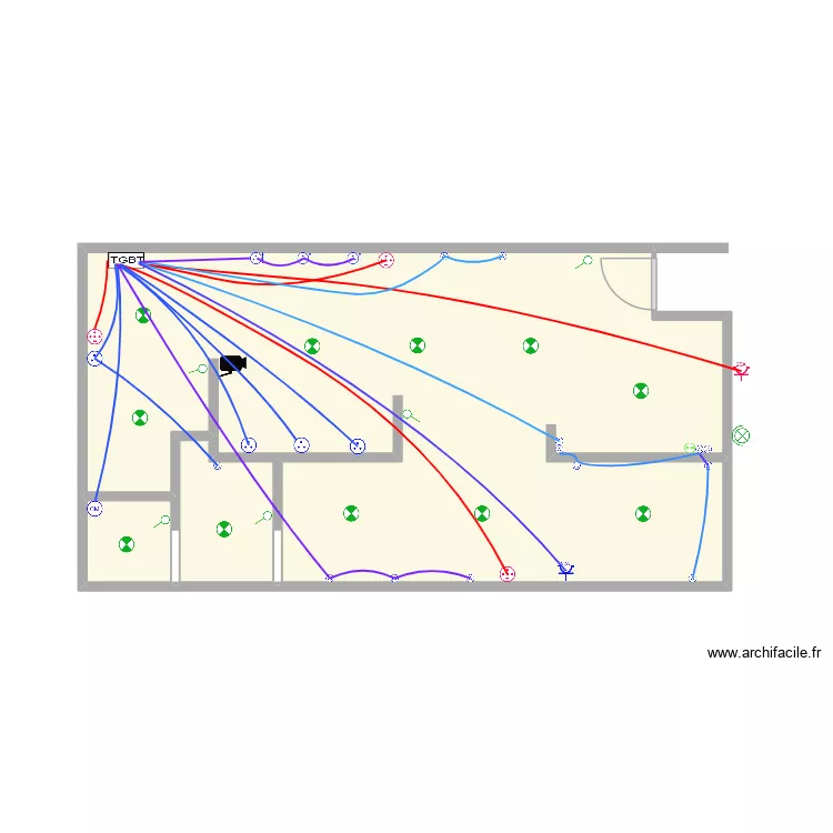 MEDINA. Plan de 3  et 29 m²