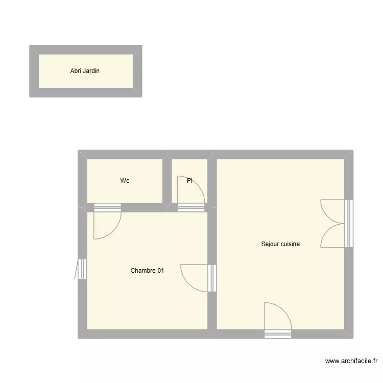 350602661. Plan de 5 et 38 m² 350602661. Plan de 5 et 38 m²