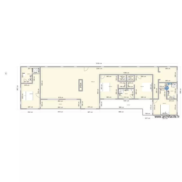 maison exacte4. Plan de 