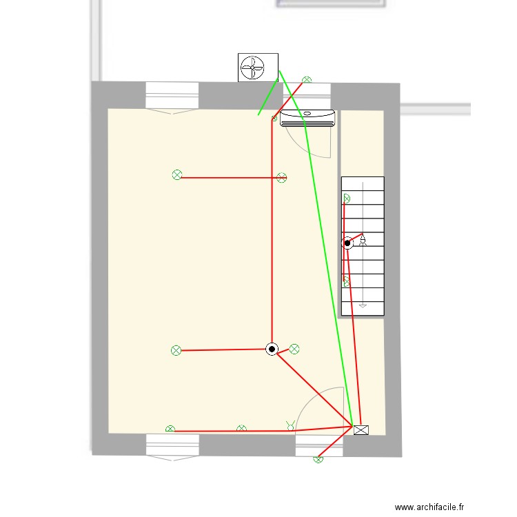 Mélanie RDC écl. Plan de 1 pièce et 31 m2