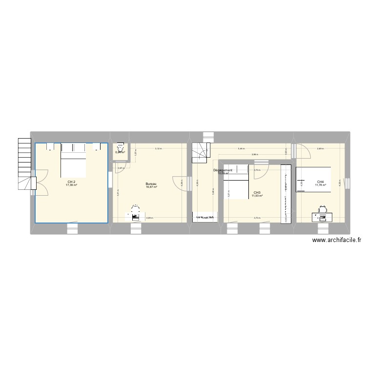 Val de la Haye Étage . Plan de 0 pièce et 0 m2
