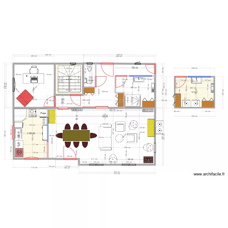 Ploeren mud room bureau Ouest. Plan de Ploeren mud room bureau Ouest. Plan de
