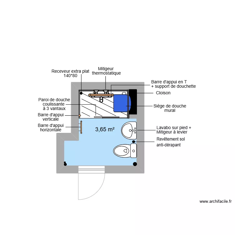 Projet BAH LEMAN. Plan de 