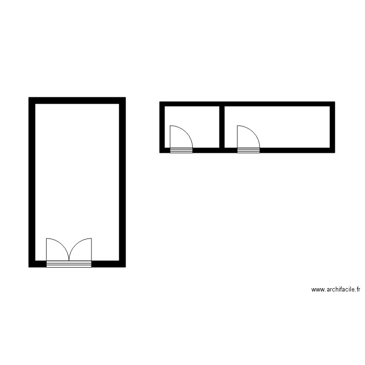 FRECHER. Plan de 27 pièces et 625 m2