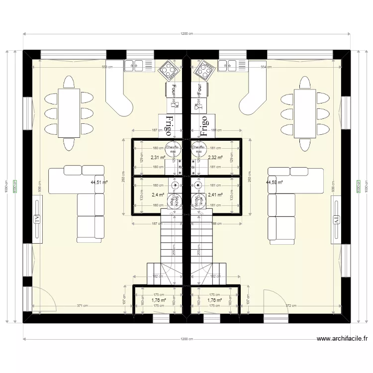 plan de masse rdc quissac. Plan de 