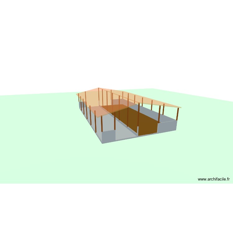 b&acirc;timent. Plan de 0 pièce et 0 m2