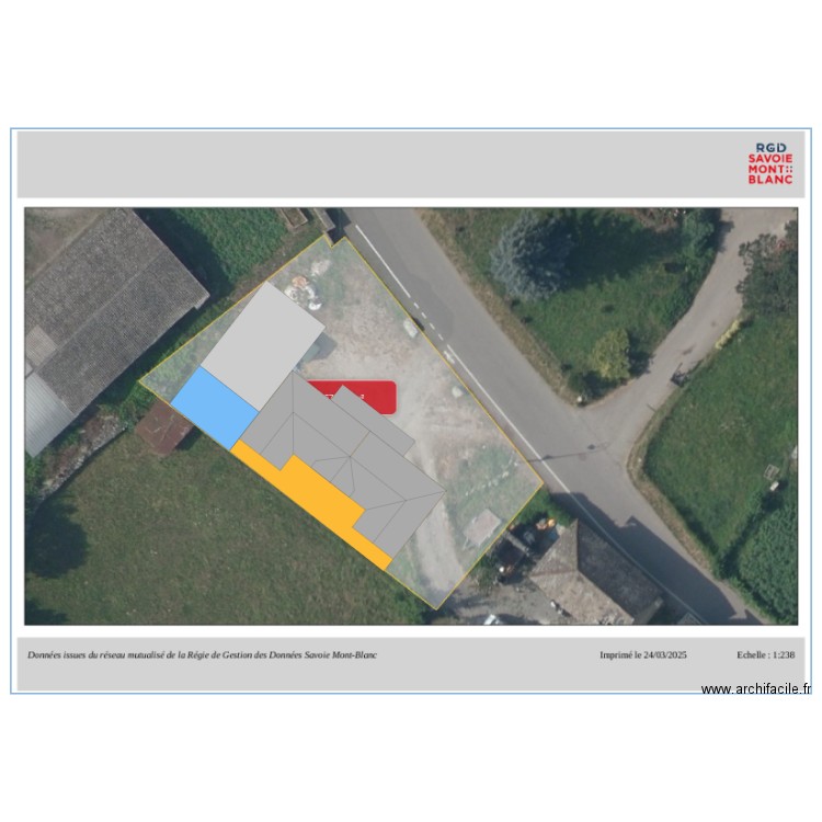 Plan de masse 3. Plan de 0 pièce et 0 m2
