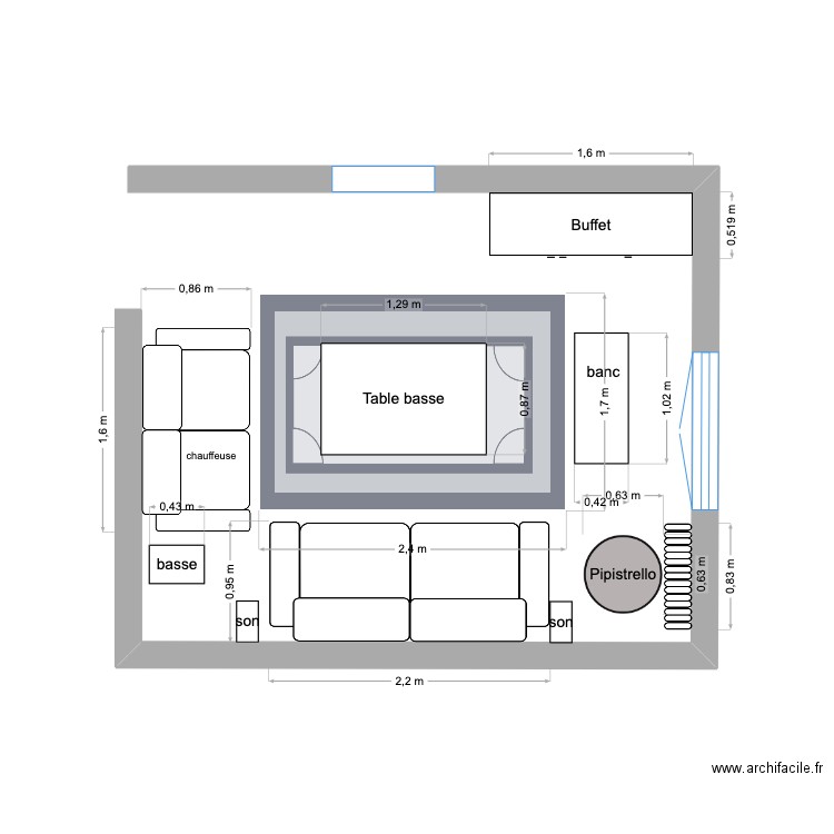 Roquette. Plan de 0 pièce et 0 m2