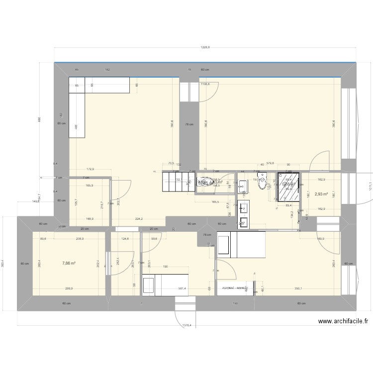 PICARD RENO TER. Plan de 5 pièces et 96 m2