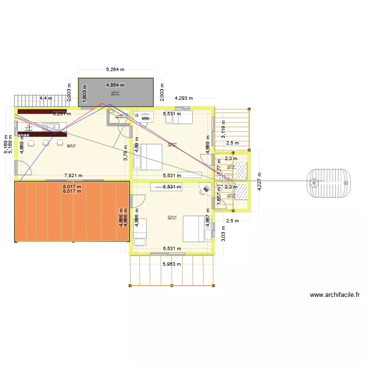 DEUXIEME MAISON plomberie. Plan de 8 et 201 m² DEUXIEME MAISON plomberie. Plan de 8 et 201 m²