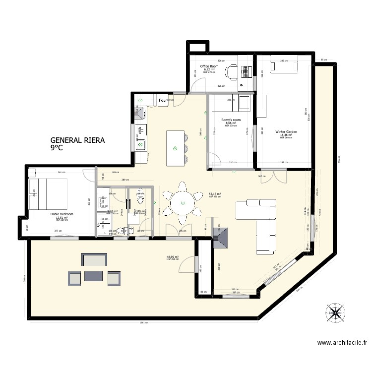 GENERAL RIERA . Plan de 0 pièce et 0 m2