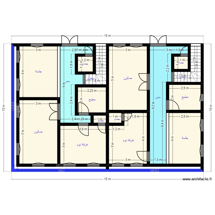 PLAN 15X10 Client 44 49 44 49. Plan de 0 pièce et 0 m2 PLAN 15X10 Client 44 49 44 49. Plan de 0 pièce et 0 m2