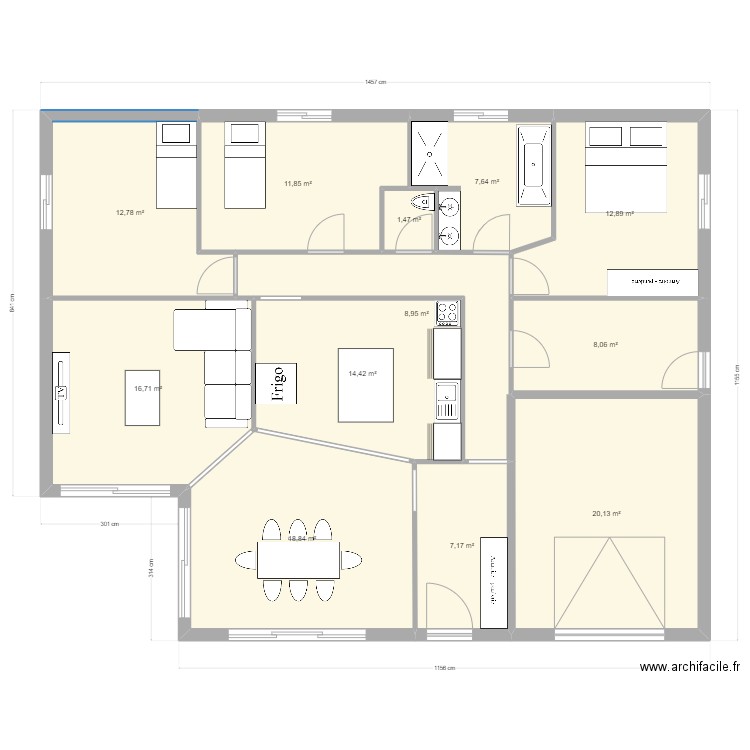 St Martin 2. Plan de 0 pièce et 0 m2