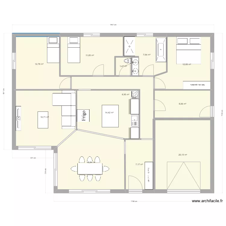St Martin 2. Plan de St Martin 2. Plan de