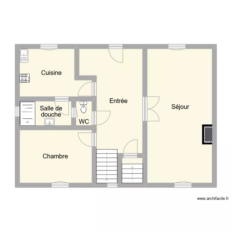 alatine RDC. Plan de 7 et 78 m² alatine RDC. Plan de 7 et 78 m²