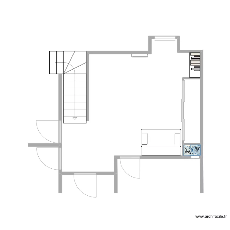 mezzanine. Plan de mezzanine. Plan de