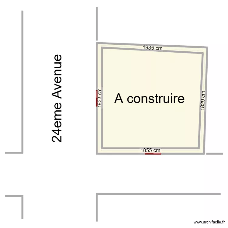 Yannick buyenzi a construire. Plan de 