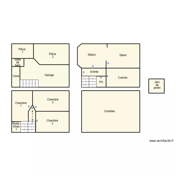 LOCTUDY NALLARD. Plan de LOCTUDY NALLARD. Plan de