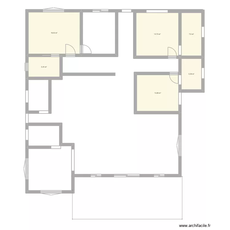 hamda. Plan de 6 Pièces et 66 m² hamda. Plan de 6 Pièces et 66 m²