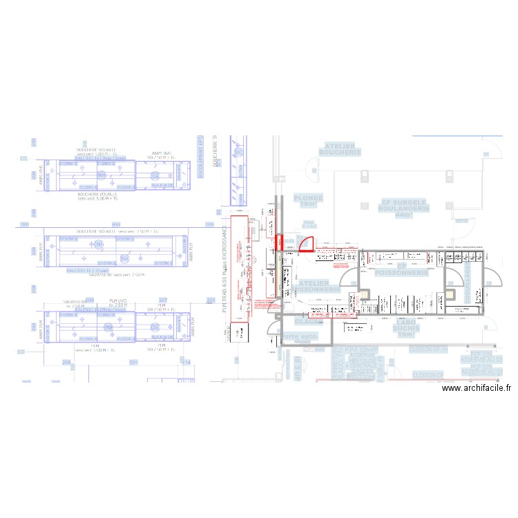 HU Colmar Projet 2025. Plan de 8 pièces et 54 m2