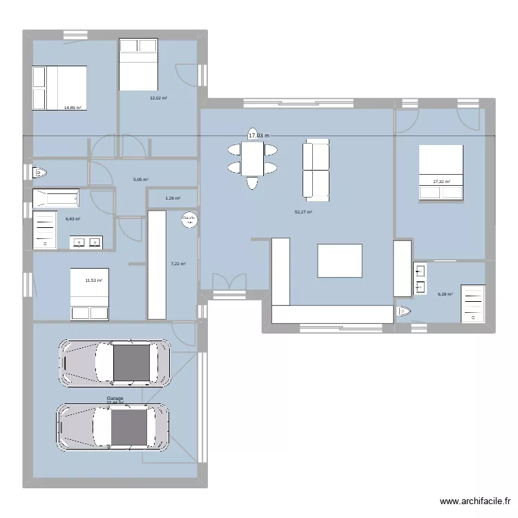 plan 130. Plan de 12  et 168 m²