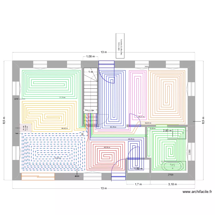 BREI-1 Chauffage au sol 3. Plan de 