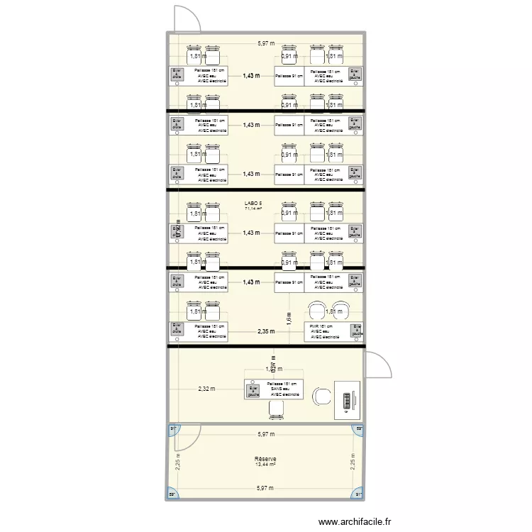 Transmission Région 29 juin Labo 5. Plan de 2 et 85 m² Transmission Région 29 juin Labo 5. Plan de 2 et 85 m²