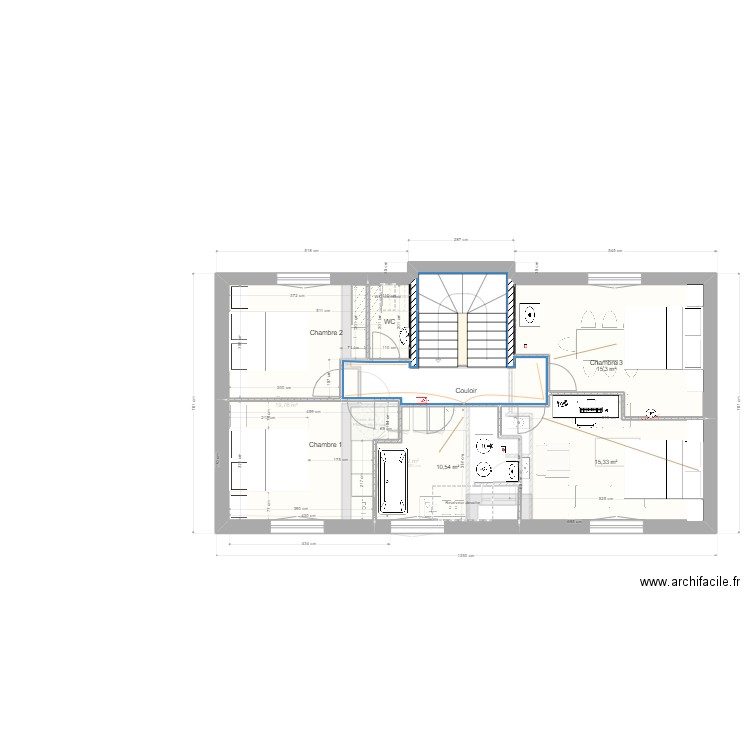 AUTRE NOV2023. Plan de 24 pièces et 311 m2