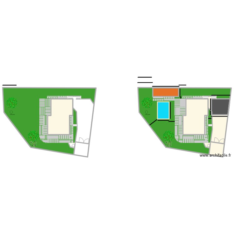 Terrain. Plan de 0 pièce et 0 m2