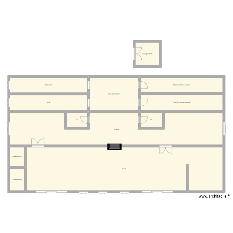 Chloé Kilian. Plan de 12 pièces et 285 m2