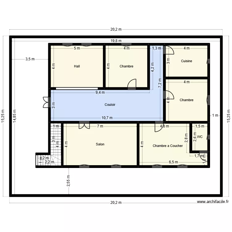 Plan 20mx15m Client 37 19 52 73. Plan de 10 et 454 m² Plan 20mx15m Client 37 19 52 73. Plan de 10 et 454 m²