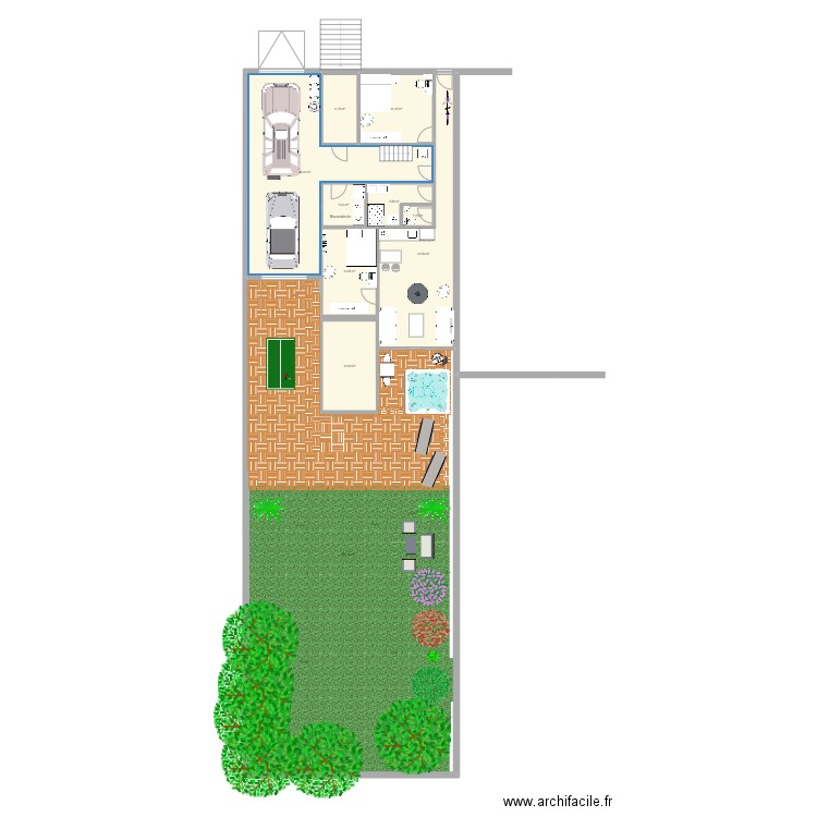 R+0. Plan de 0 pièce et 0 m2