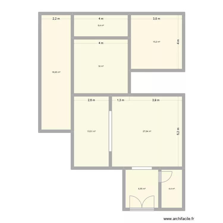 KASANGIRI. Plan de 8  et 108 m²