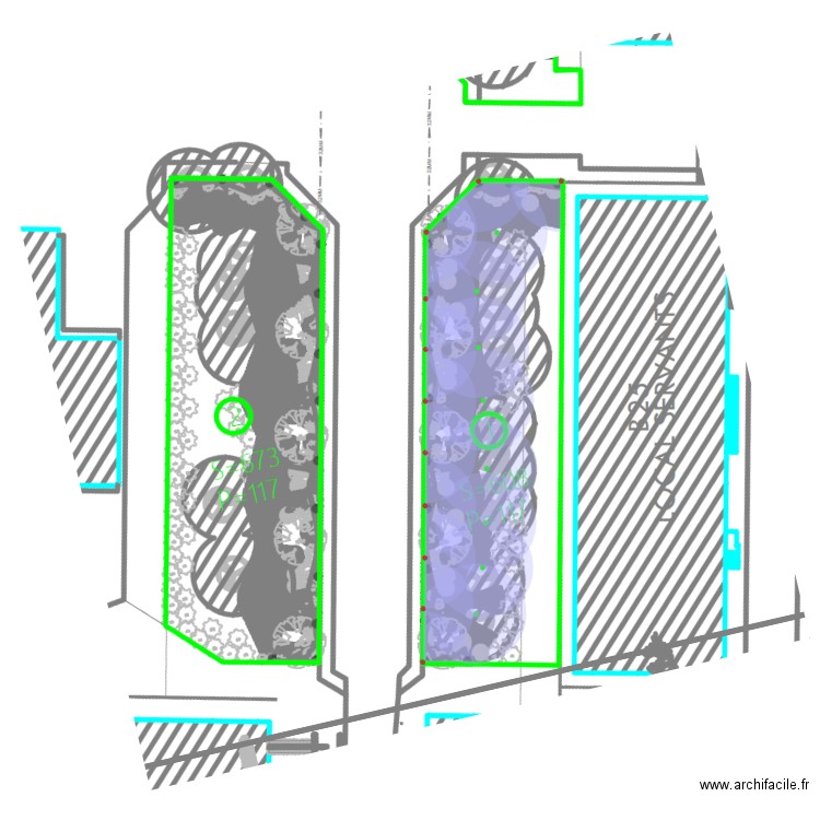 Z01 et Z02. Plan de 0 pièce et 0 m2