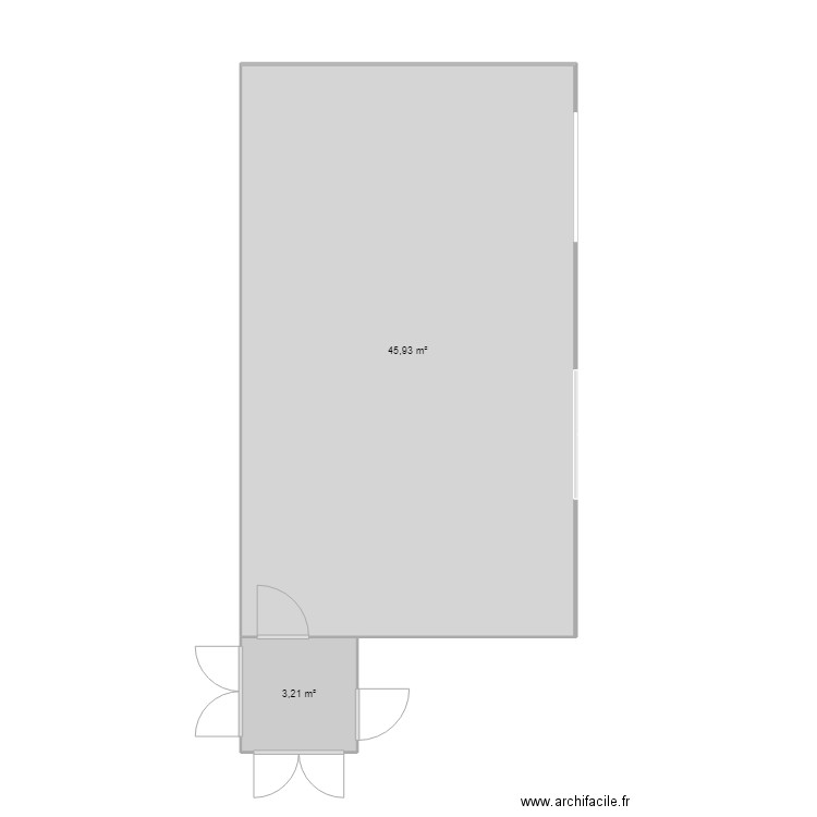 salle afpa . Plan de 0 pièce et 0 m2