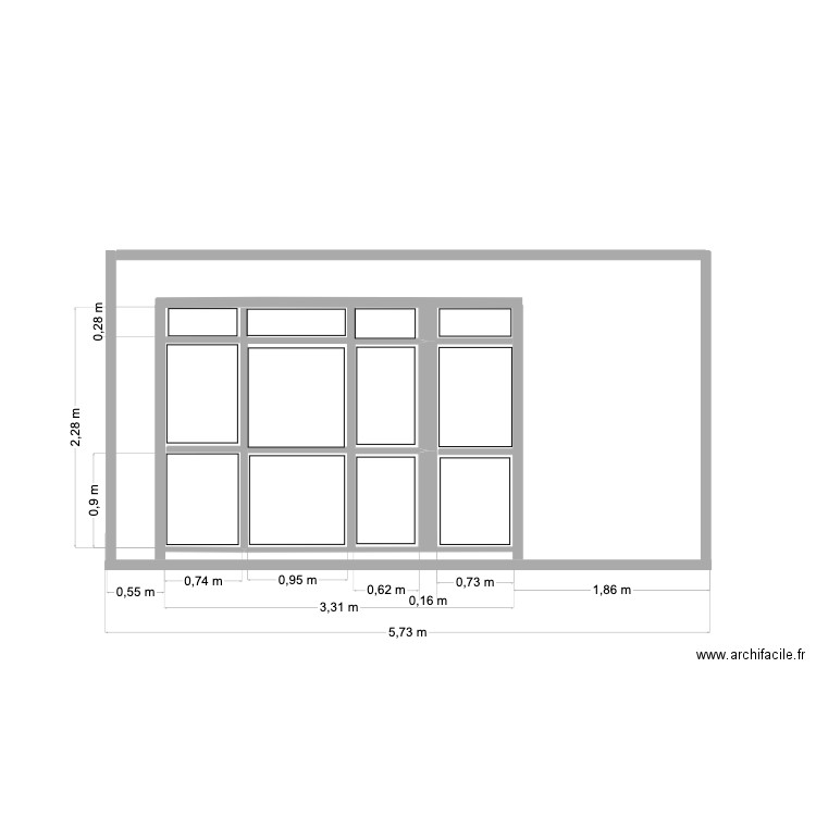 PORTE GARAGE v20. Plan de 0 pièce et 0 m2