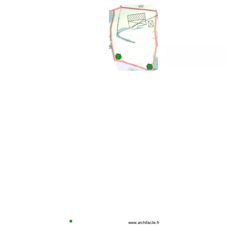 Jardin sylvie. Plan de 