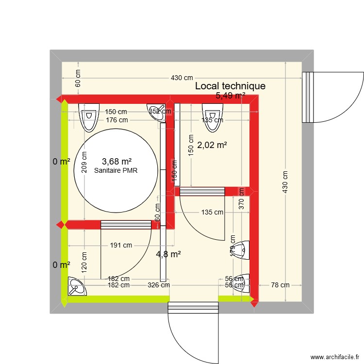 CSP aumale. Plan de 0 pièce et 0 m2